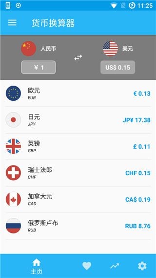 货币换算器app图片1